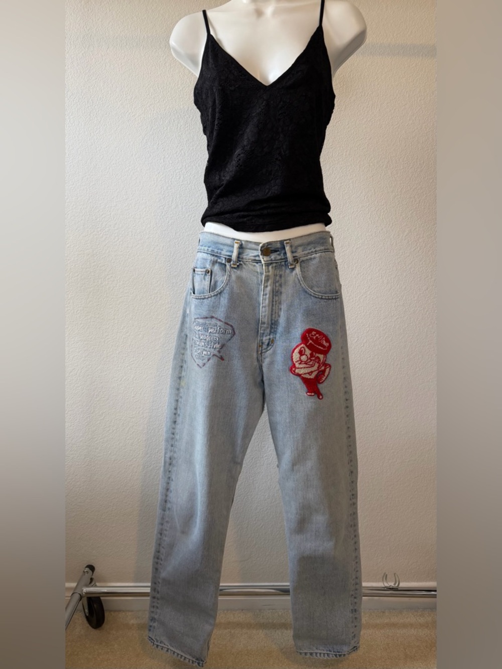 Et Vous Vintage Patchwork Jeans